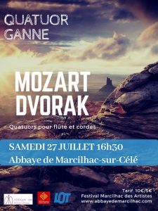 Affiche Quatuor Ganne